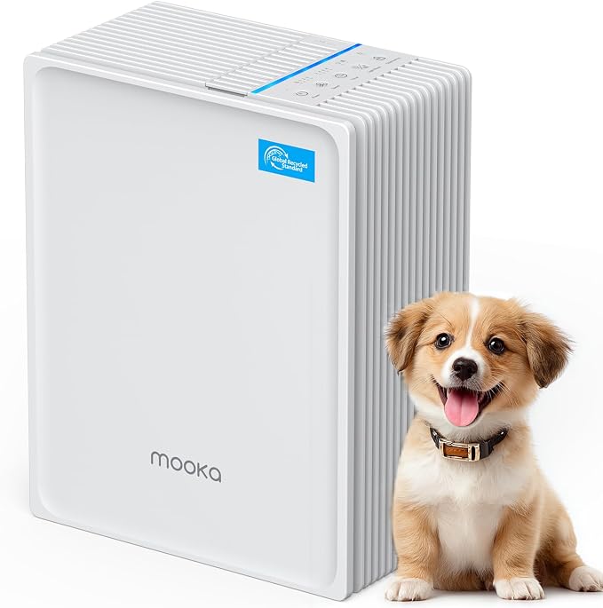 Air Purifiers for Home Large Room Up to 1300 Ft², MOOKA HEPA Air Purifier for by MOOKA