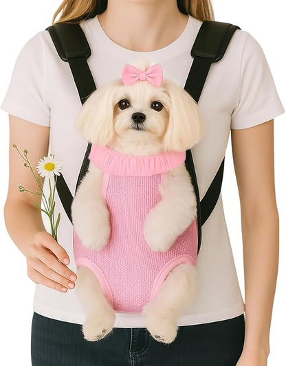 Mosago Dog Backpack Carrier, Thick Straps & Cushion, Pet Sling Front Backpacks by Unknown
