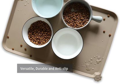 Hoki Found L Silicone Non Slip Pet Dog Cat Bowl Mats - Image 4