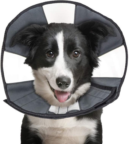 ZenPet Recovery Cone E-Collar for Dogs & Cats – Soft, Comfortable, Safe & by ZenPet