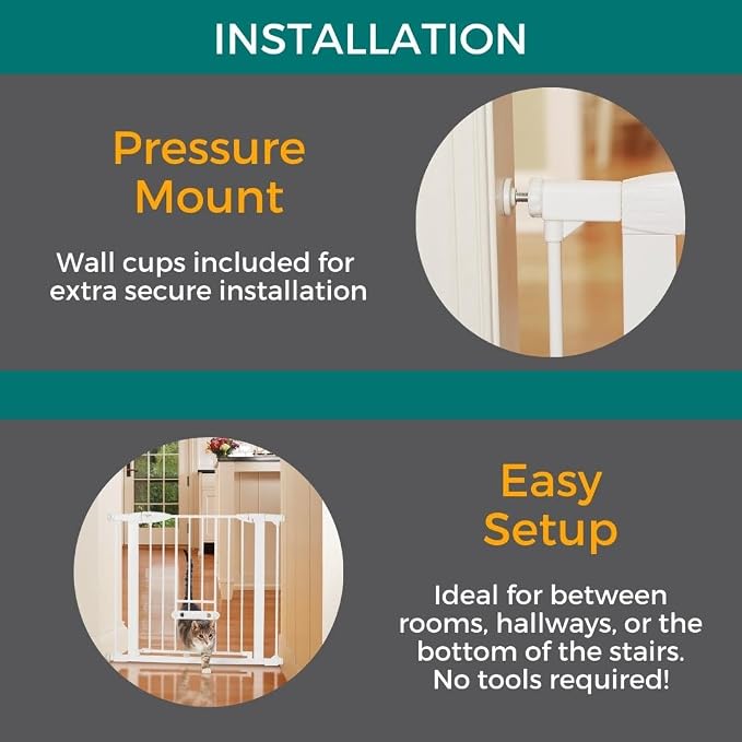 MYPET North States Wide Walk Thru EasyPass Pet Gate - Image 3