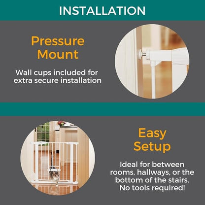 MYPET North States Wide Walk Thru EasyPass Pet Gate - Image 3