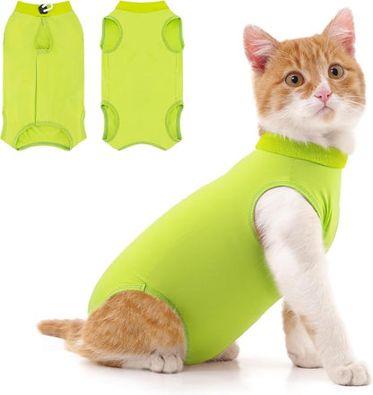 Coppthinktu Cat Recovery Suit for Abdominal Wounds or Skin Diseases, Cat Onesie by Coppthinktu