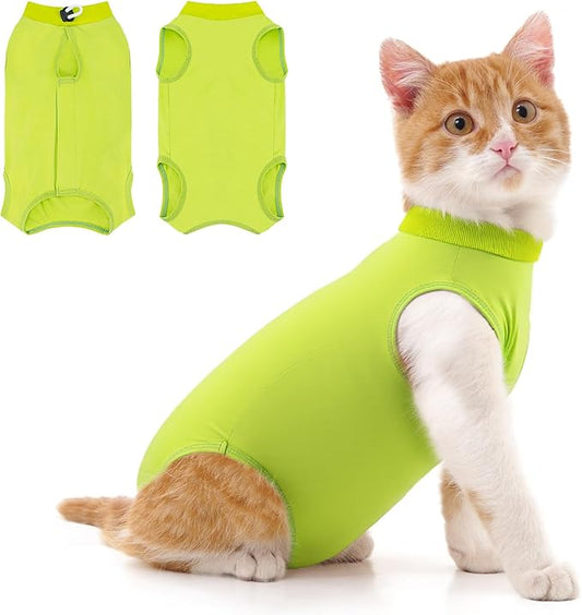 Coppthinktu Cat Recovery Suit for Abdominal Wounds or Skin Diseases, Cat Onesie by Coppthinktu