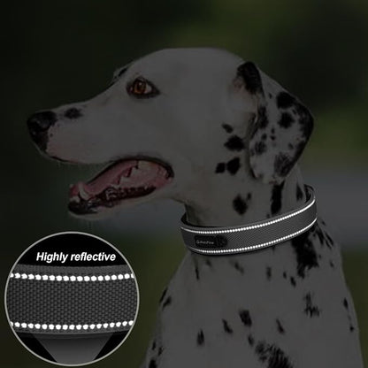 PetiFine Dog Collars for Small Dogs, Neoprene Padded Dog Collar, Reflective - Image 4