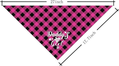 Dog Bandana, My Dad is My Hero, Dogs Scarf Classical Printing, Dogs Scarf - Image 2