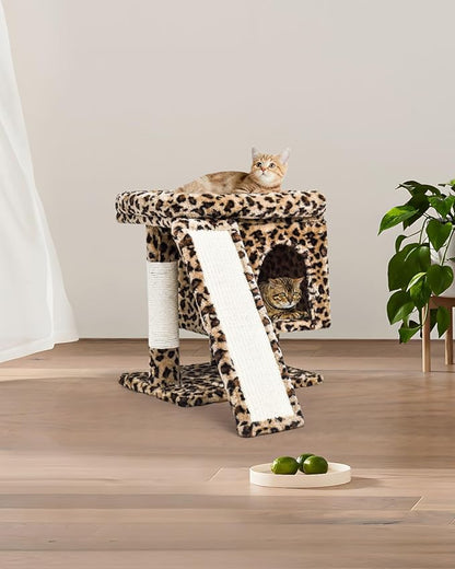 SYANDLVY Small Leopard Print Cat Tree - Image 7