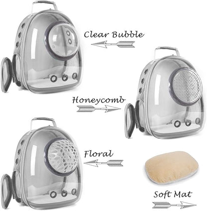Bubble Cat Carrier Backpack, Transparent Pet Carrier Backpack - Image 3