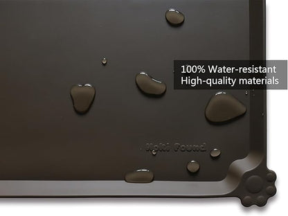 Hoki Found Large Silicone Pet Food Mats Tray - Image 3