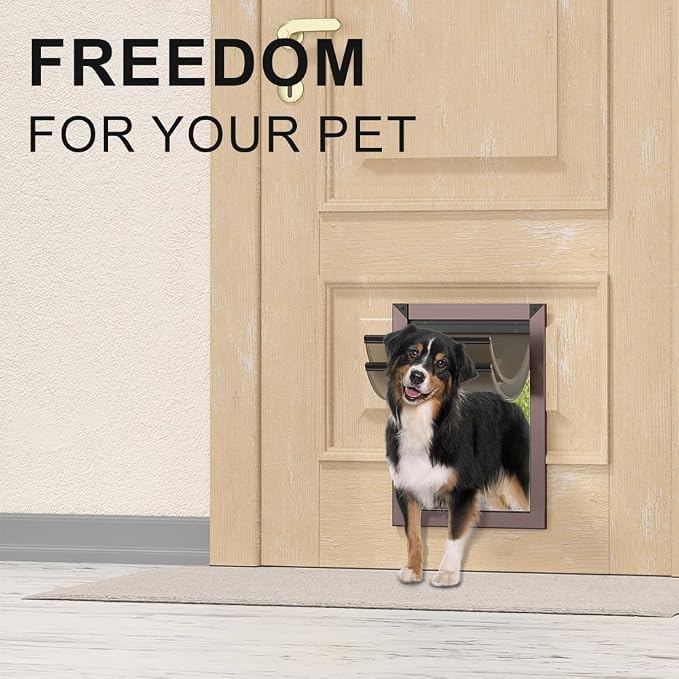 Rescumascer Aluminum Medium Dog Door - Image 2