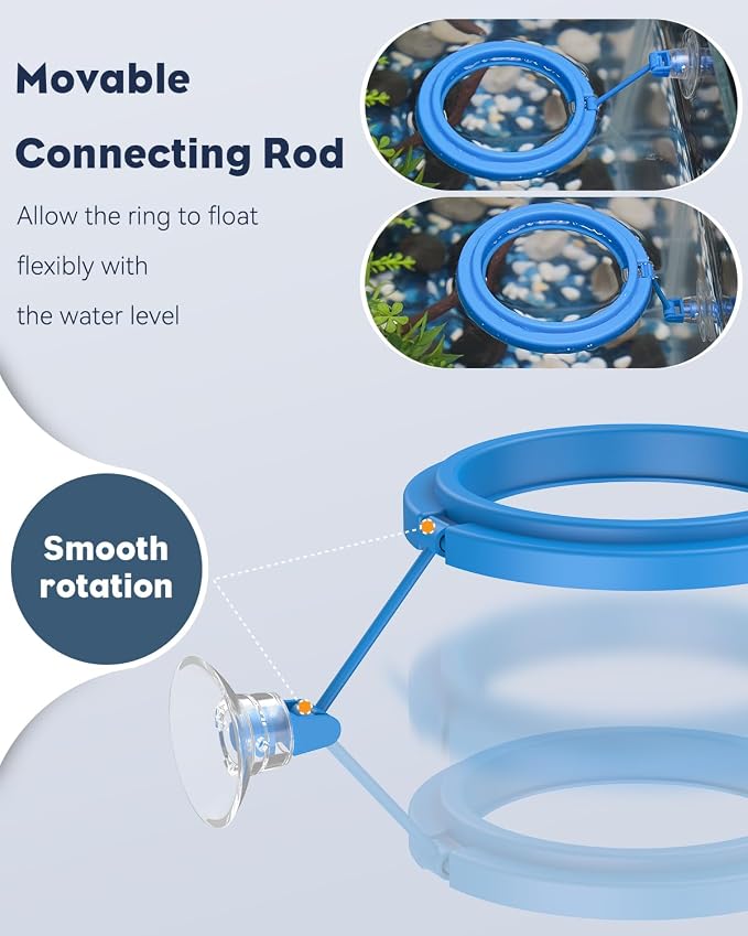Pawfly Fish Feeding Ring for Aquarium, Feeding Ring - Image 5