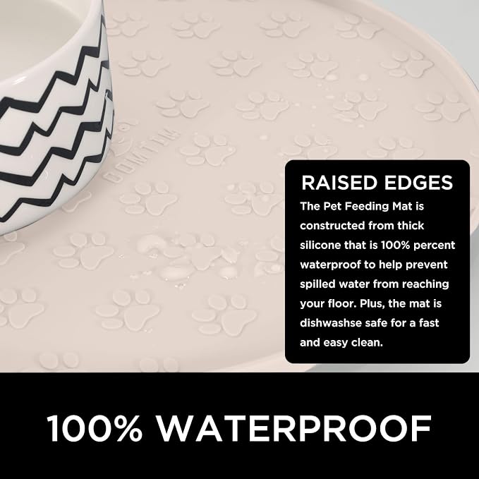 Comtim Waterproof Dog Food Mat - Image 2