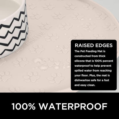 Comtim Waterproof Dog Food Mat - Image 2