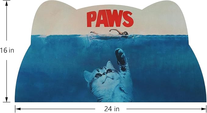 Cat Food Mat - Pet Feeding Mat for Floor, Waterproof, Super Absorbent, Dog - Image 2