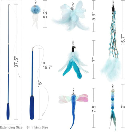 SONGWAY Cat Wand Toys for Indoor Cats - Image 7