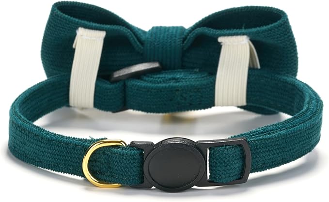 2 Pack Soft Corduroy Cat Collars - Image 8