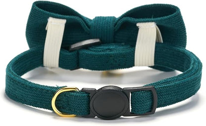 2 Pack Soft Corduroy Cat Collars - Image 8
