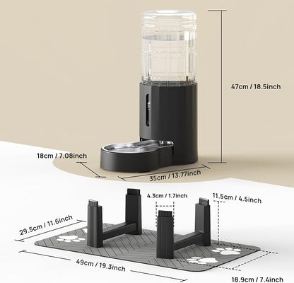 CZPET Elevated Dog Water Bowl Dispenser - Image 5