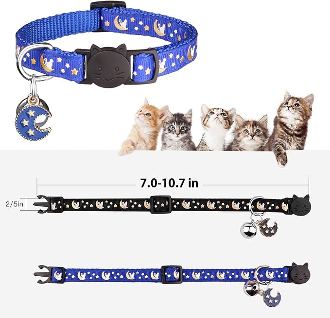 2Pcs Breakaway Cats Collars Cat Collars - Image 3