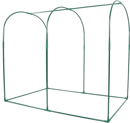 Poray Large Tunnel 73''x37''x61''Plant Netting Cover, 5FT Tall Crop Cage Tomato - Image 9