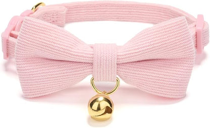2 Pack Soft Corduroy Cat Collars - Image 3