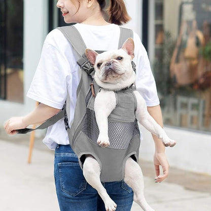 Lifeunion Legs Out Dog Carrier Backpack Hands-Free Adjustable Pet Travel Carrier - Image 6