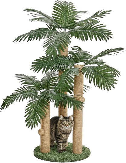 31.5Inch Cat Scratching Post, Cat Scratcher Tree by LEMONDA
