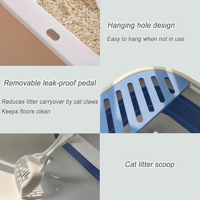 Collapsible Small Cat Litter Box - Image 4