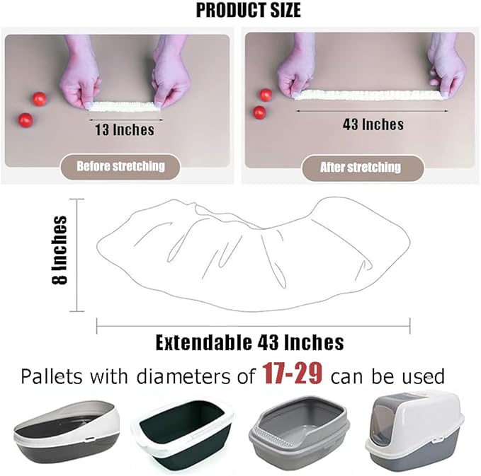 Disposable Rabbit Cage Liner Bag - Image 2