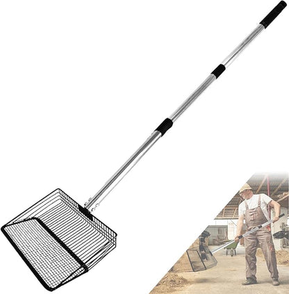 10inch Chicken Poop Scooper, Large Coop Litter Scoop by Jtuxcke