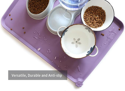 Hoki Found X-Large Silicone Pet Food Mats - Image 4