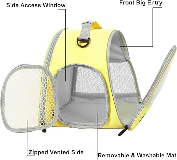 Bearded DragonTravel Cage, Lizards Carrier, Small Animal Travel Carrier - Image 4