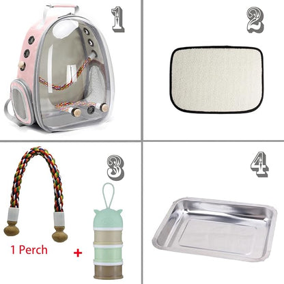 Bird Traval Carrier Cage, Vet Transport Bag - Image 3