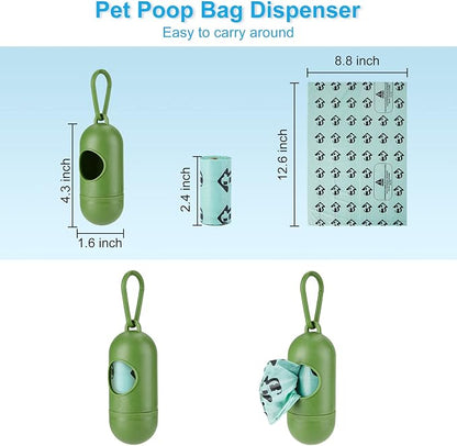 Cat Litter Scooper with Holder, Cat Litter Shovel with Waste Can and Refill 135 - Image 4