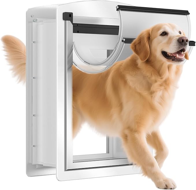 Dog Door for Wall, Steel Dog Door by Decormax