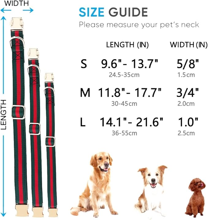 Premium Dog Collar, Cute Dog Collars Luxury Style, Durable Pet Collars - Image 6