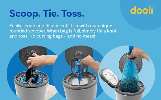 Odor Trapping Litter Pail – Odorless Cat Litter Pail - Image 3