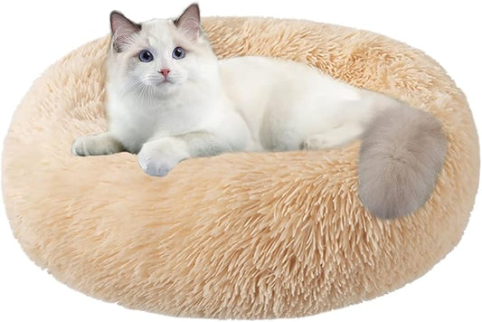 Nisrada Cat Beds for Indoor Cats, 24 Inch Dog Bed for Small Melium Large Dogs by Nisrada