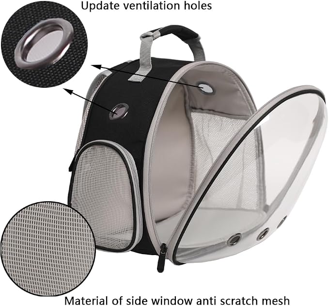 Guinea Pig Backpack Carrier, Reptile Outdoor Used, Bearded Dragon Carrier - Image 4