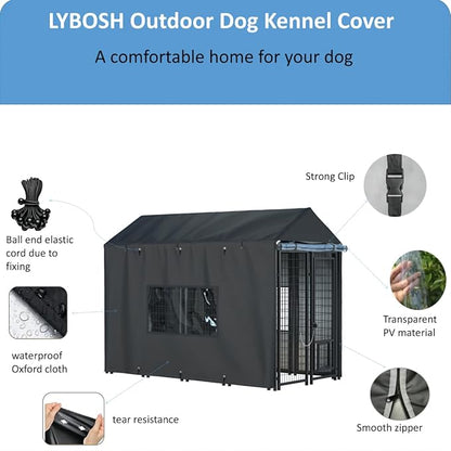 Outdoor Dog Kennel Cover - Image 3