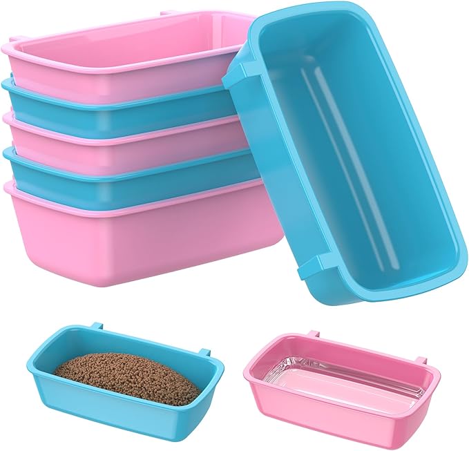 Pawfly Hanging Feeder, Food and Water Container, Feeding Dishes Coop Cups by Pawfly