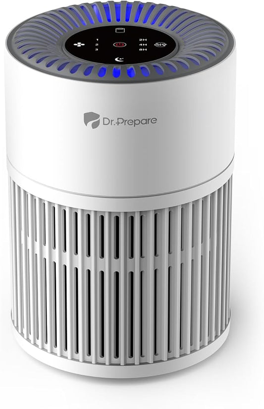 Dr.Prepare Air Purifiers for Bedroom, Quiet Air Purifier by DRPREPARE