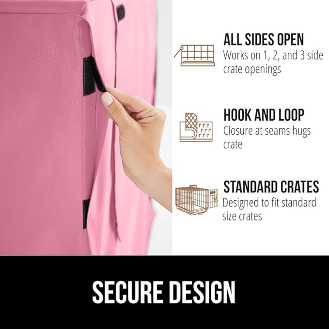 GORILLA GRIP Dog Crate Covers Compatible - Image 5
