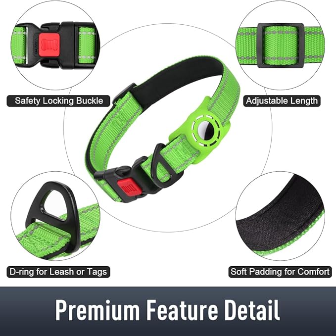 Airtag Dog Collar with AirTag Holder - Image 5