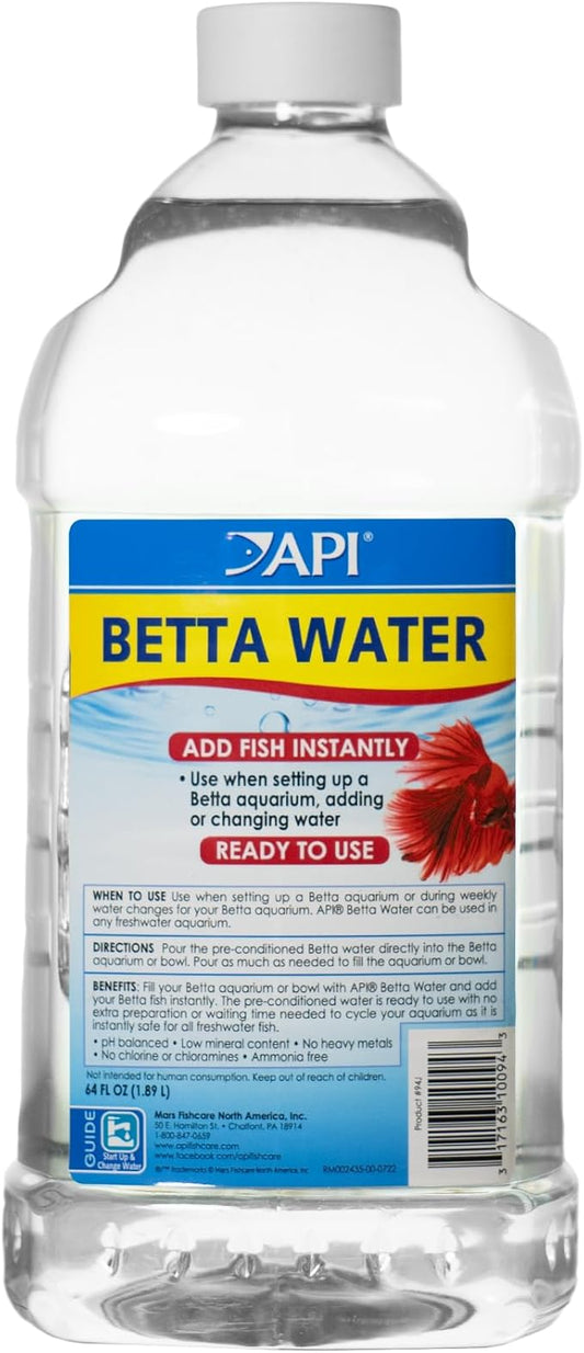 API Betta Water, 64 OZ by API