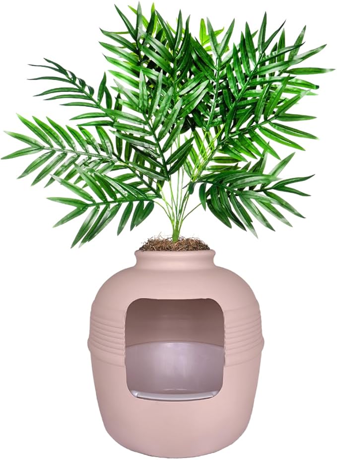 Good Pet Stuff Hidden Litter Box Planter, Decorative Cat Litter Enclosure by TheGoodPetStuffCompany