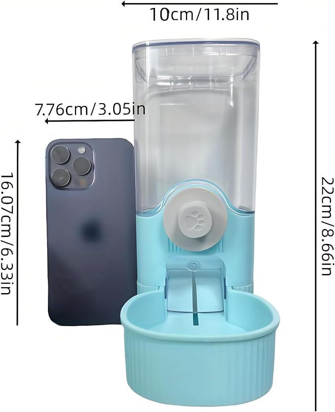 GPY Automatic Hanging Gravity Pet Feeder and Water Dispenser Set ，Automatic - Image 9