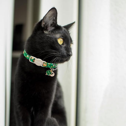 Cat Collar, 2 Pack St.Patrick's Day Cat Collars Breakaway - Image 5