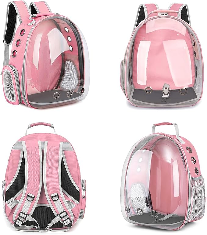 Pet Backpack Carrier, Bubble Backpack Cat Carrier, Pets and Small Dogs - Image 6