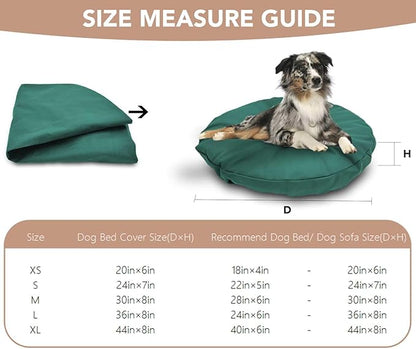 Dog Bed Cover Waterproof Replacement Machine Washable Covers - Image 4